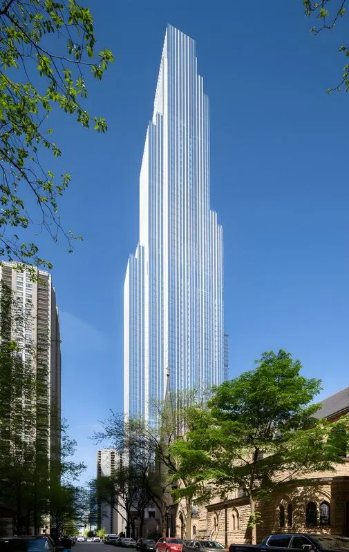 One Chicago tower in River North