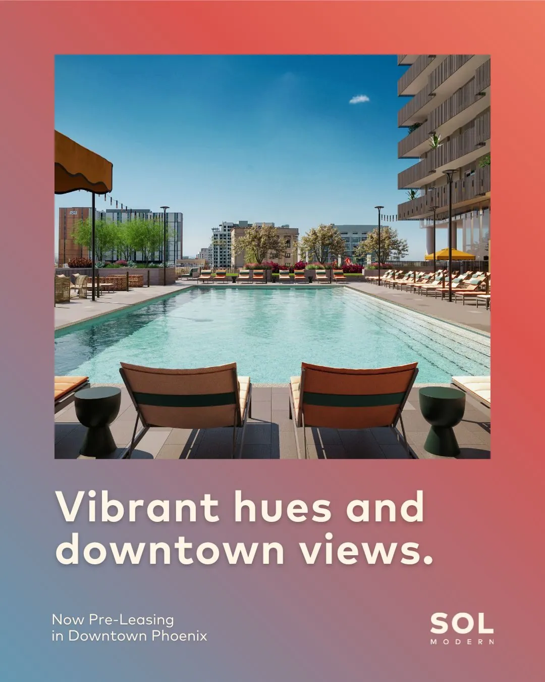 Sol Modern amenity carousel card